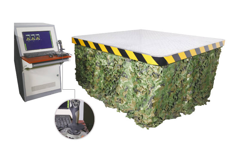 野外仿真场景模拟震动平台
